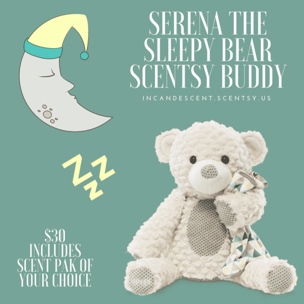 Serena the Sleepy Bear Scentsy Buddy | 2023