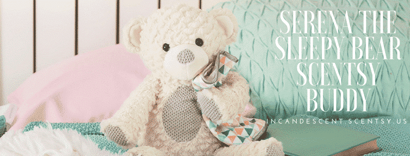 MEET SERENA THE SLEEPY BEAR SCENTSY BUDDY