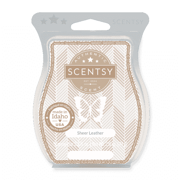 SHEER LEATHER SCENTSY BAR