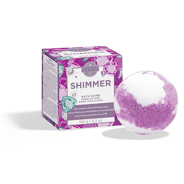 SHIMMER SCENTSY BATH BOMB