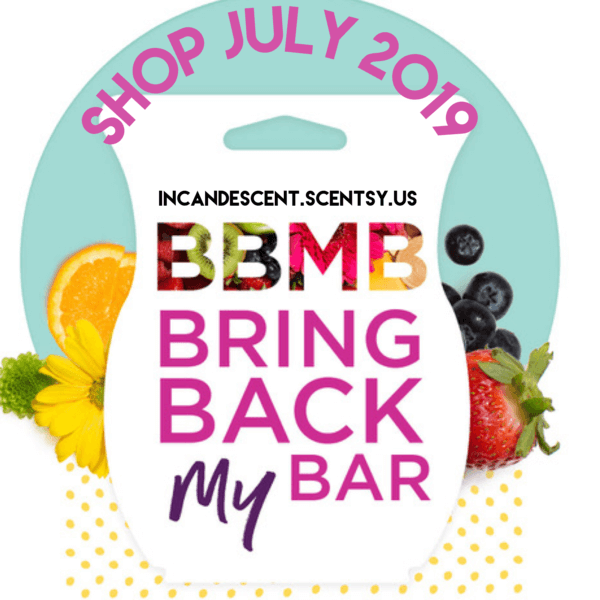 SCENTSY BRING BACK MY BAR - JULY 2019 WINNERS