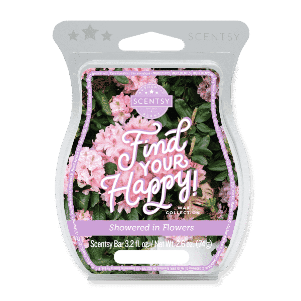 SHOWERED IN FLOWERS SCENTSY BAR