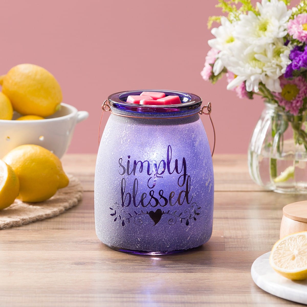 Simply Blessed Scentsy Warmer | Charitable Cause Product Spring 2021 SIMPLY BLESSED SCENTSY WARMER GLOW