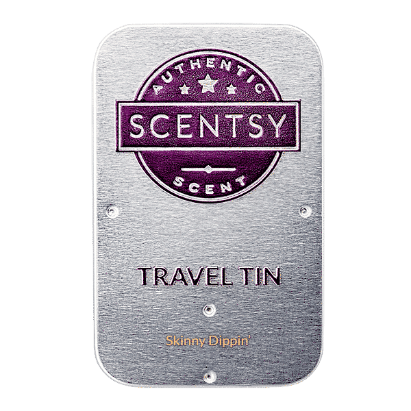 SKINNY DIPPIN SCENTSY TRAVEL TIN