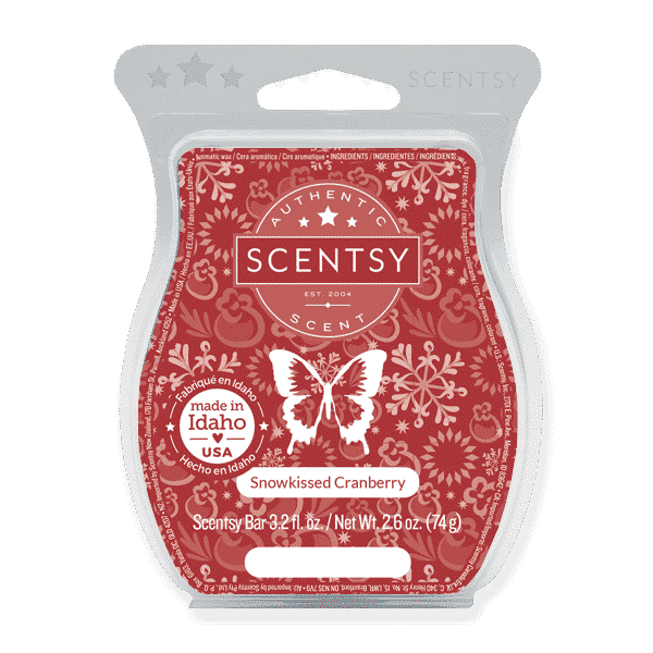 SNOWKISSED CRANBERRY SCENTSY BAR