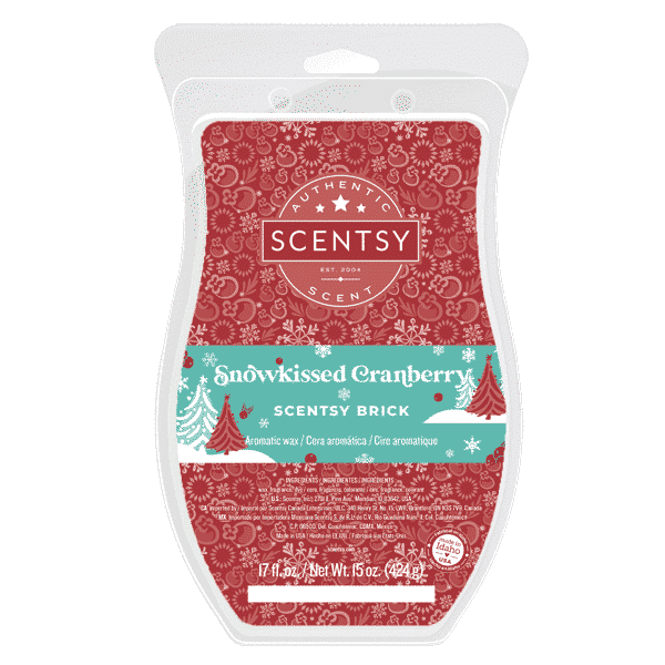 Snowkissed Cranberry Scentsy Brick | HOLIDAY 2020