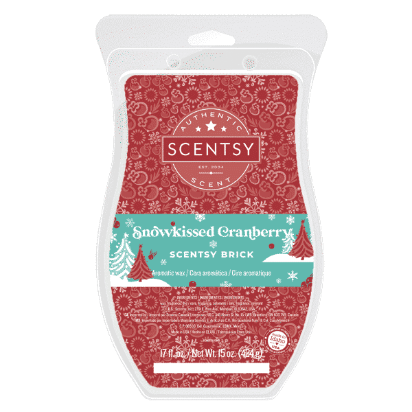 SNOWKISSED CRANBERRY SCENTSY BRICK