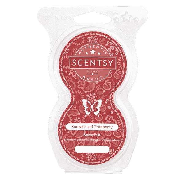 SNOWKISSED CRANBERRY SCENTSY GO PODS