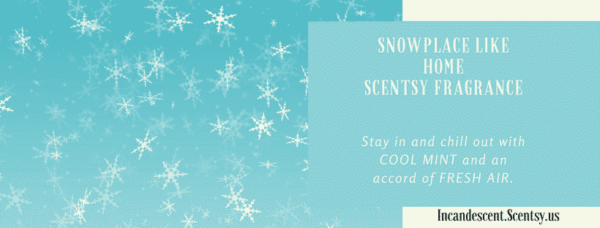 SNOWPLACE LIKE HOME SCENTSY SCENT CIRCLE