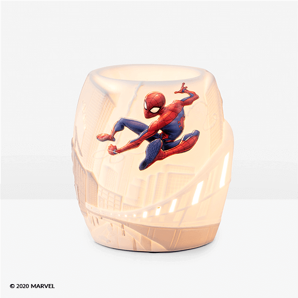 SPIDER MAN SCENTSY WARMER GLOW