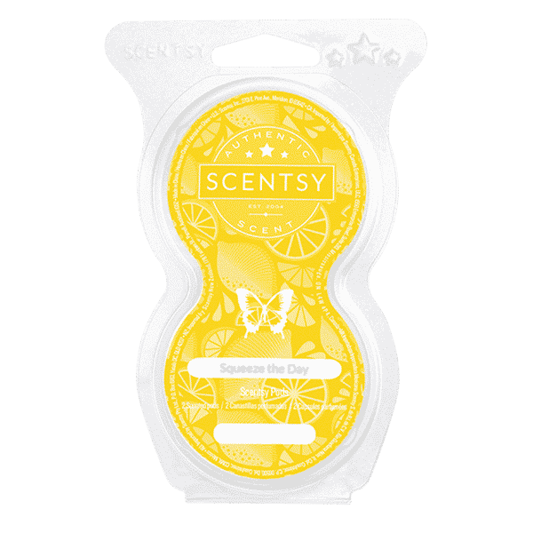 SQUEEZE THE DAY SCENTSY PODS