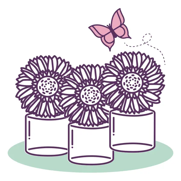 Daisies’ Delight 3-Fragrance Scentsy Flower Bundle