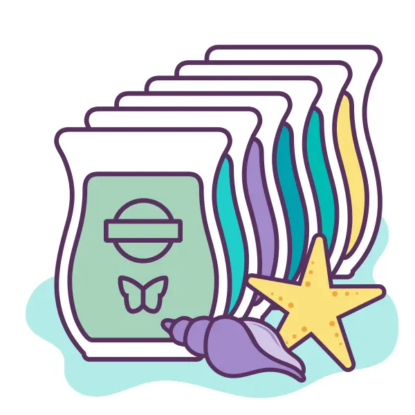 Beach Bummin’ & Sunnin’ Scentsy 6-Bar Bundle
