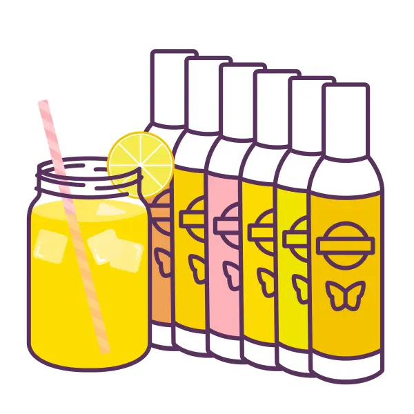 Lemonade My Day Scentsy 6-Room Spray Bundle