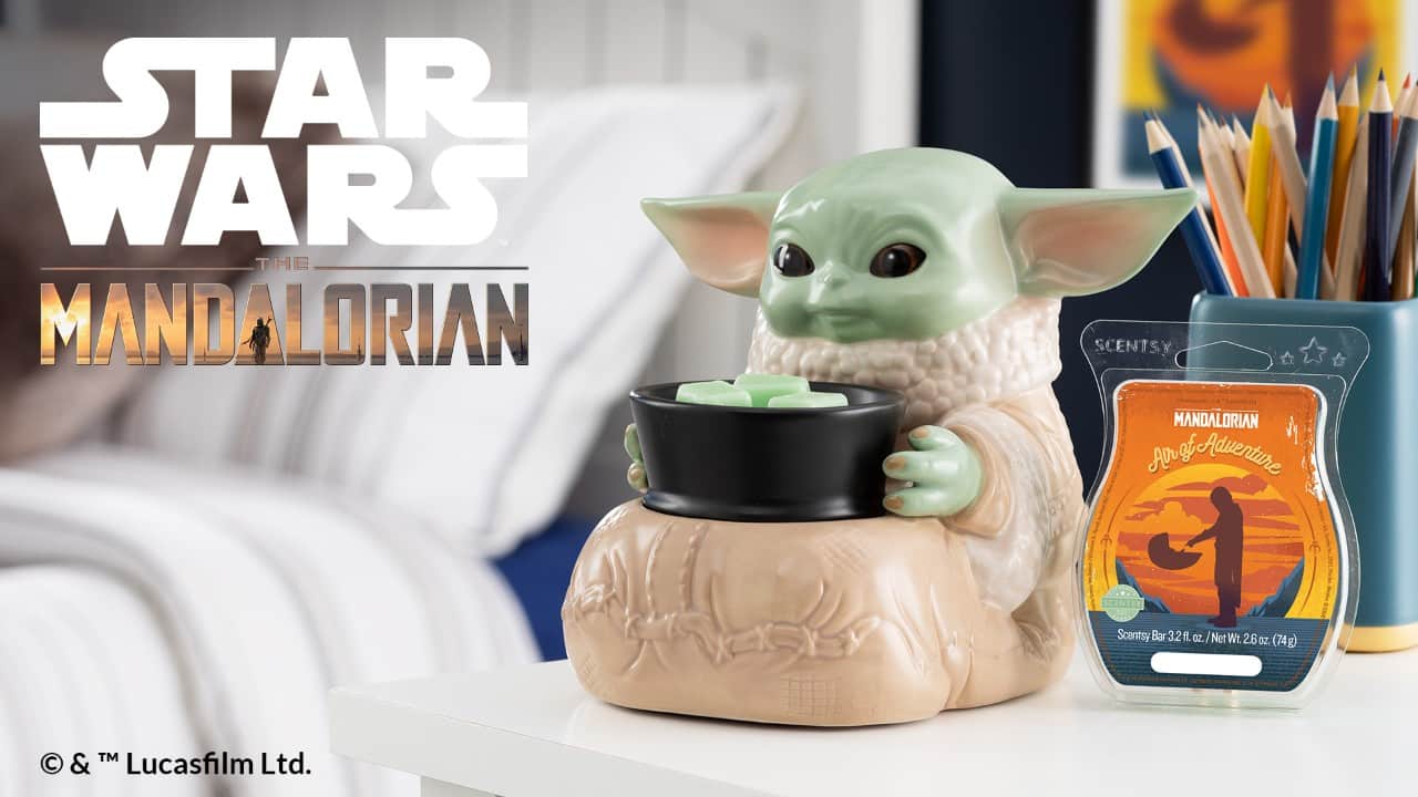 Baby Yoda The Child Scentsy Buddy & Warmer Presale | Star Wars The Mandalorian | Incandescent