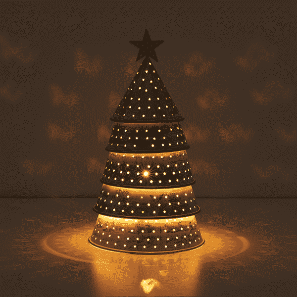 STARRY CHRISTMAS TREE SCENTSY WARMER GLOW