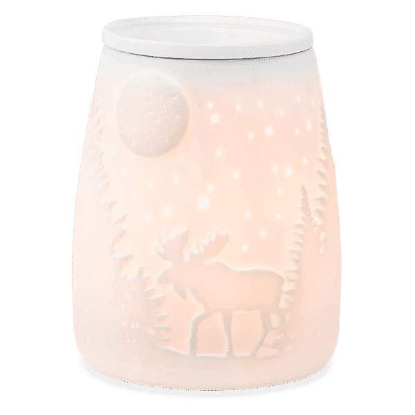 STARRY FRONTIER SCENTSY WARMER GLOWING