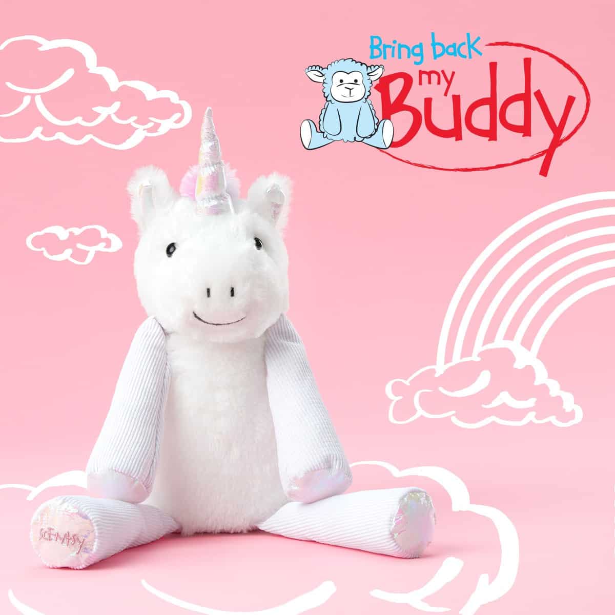 STELLA THE UNICORN SCENTSY BRING BACK MY BUDDY