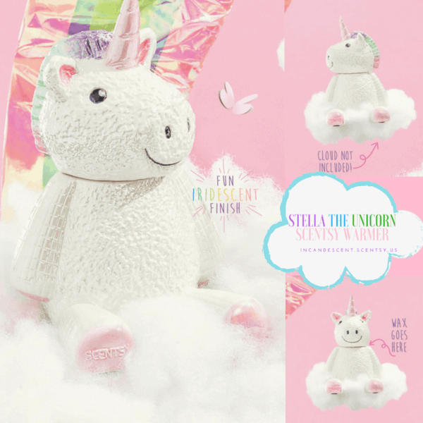 scentsy blue unicorn