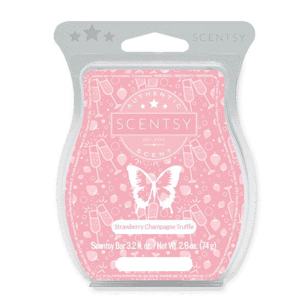 STRAWBERRY CHAMPAGNE TRUFFLE SCENTSY BAR