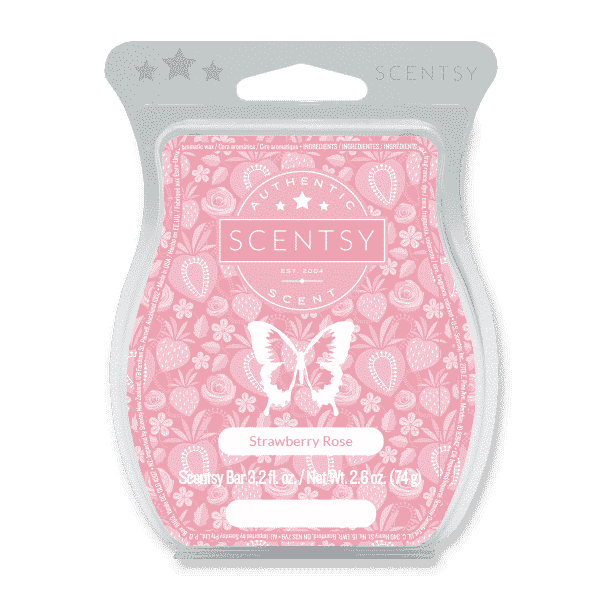 STRAWBERRY ROSE SCENTSY BAR