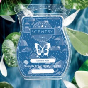 SUMMER RAIN SCENTSY BAR JULY 2019