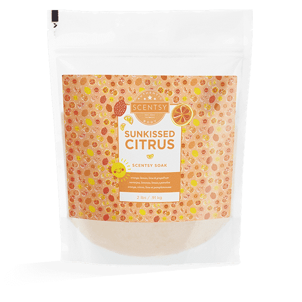 SUNKISSED CITRUS SCENTSY BATH SOAK