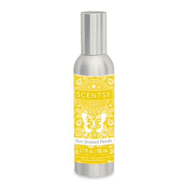 SUNSOAKED PETALS SCENTSY ROOM SPRAY