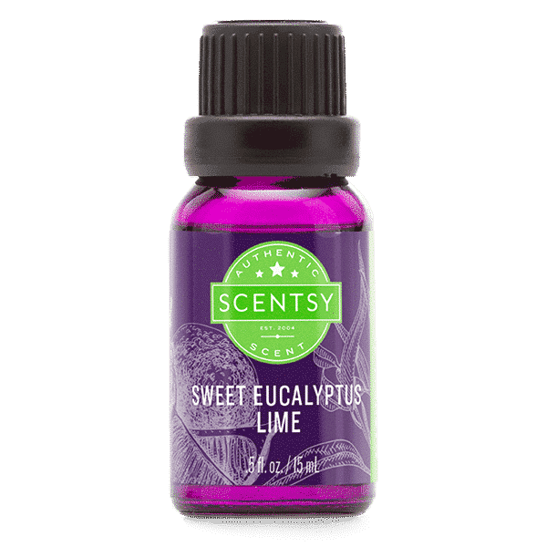 SWEET EUCALYPTUS LIME SCENTSY OIL