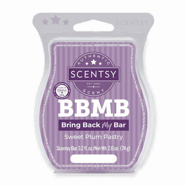 SWEET PLUM PASTRY SCENTSY BAR 2