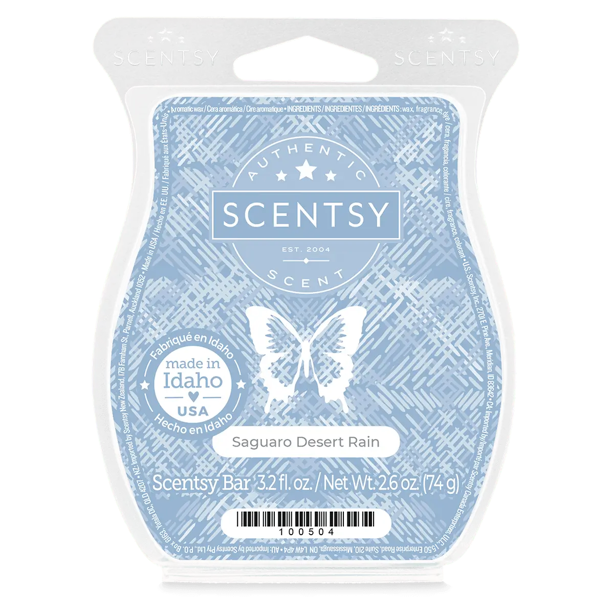 Saguaro Desert Rain Scentsy Bar