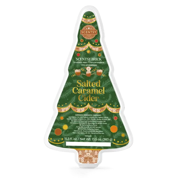 Salted Caramel Cider Scentsy Brick | Holiday 2024