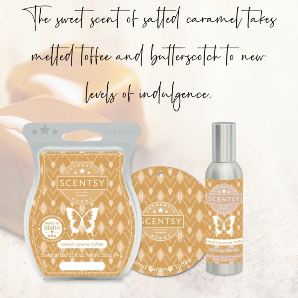 Salted Caramel Toffee Scentsy Fragrance 1