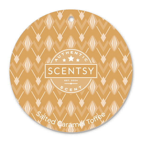 Salted Caramel Toffee Scentsy Scent Circle