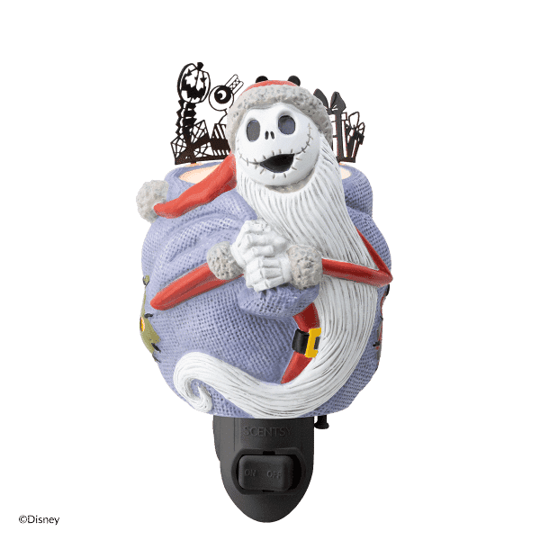 Santa Jack Skellington Mini Scentsy Warmer 2