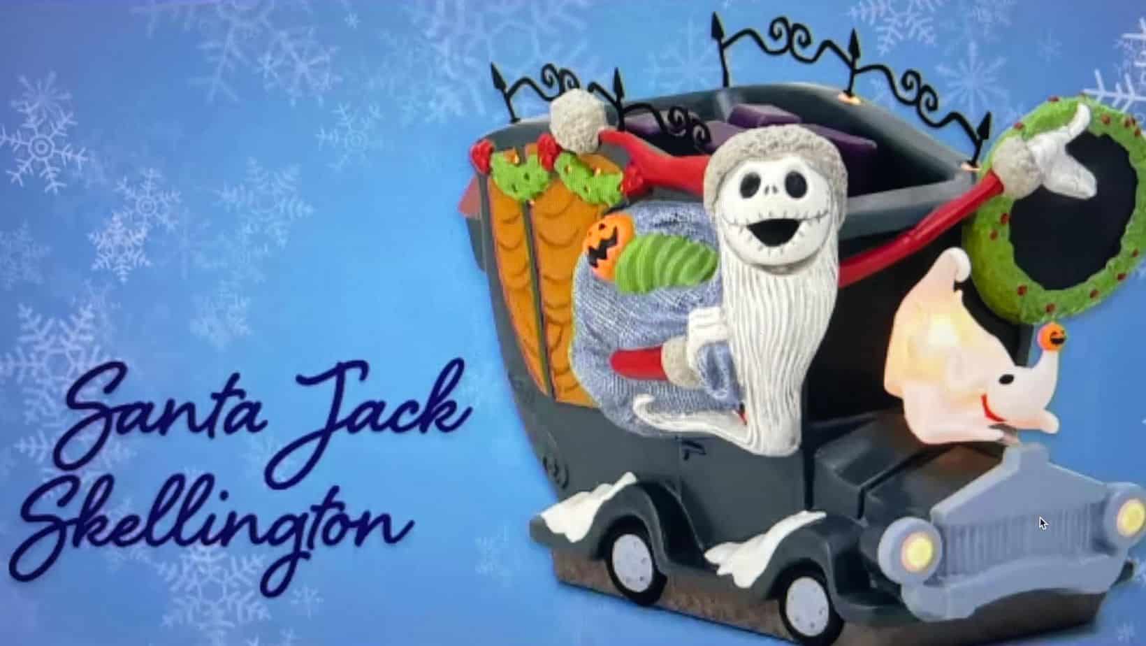 New Christmas Jack Skellington Disney Character White Wax Warmer 