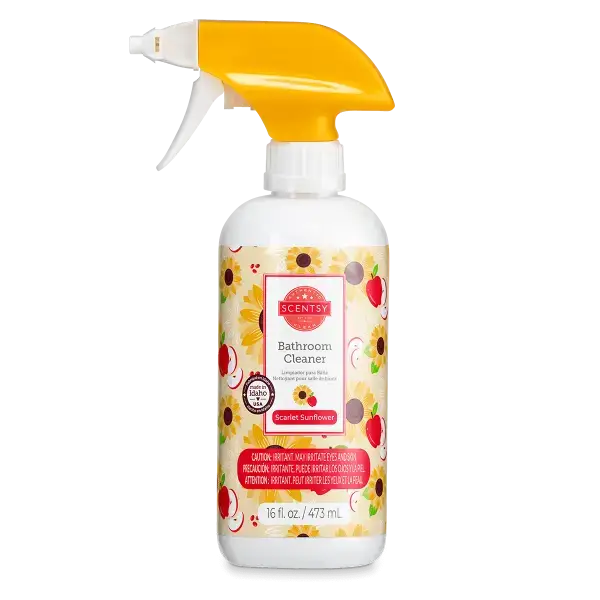 Scarlet Sunflower Scentsy Bathroom Cleaner