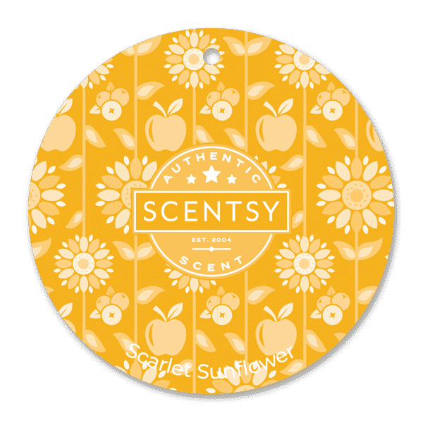 Scarlet Sunflower Scentsy Scent Circle Fall 2024 Catalog