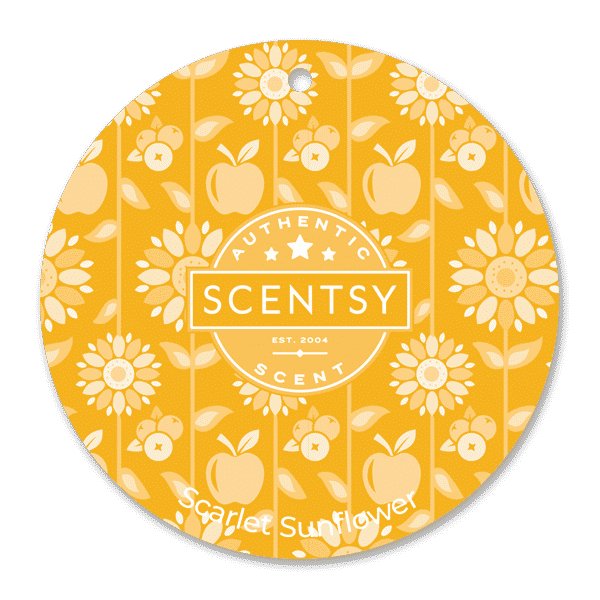 Scarlet Sunflower Scentsy Scent Circle