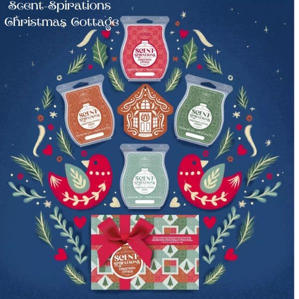 Scentsy Scent-Spirations Christmas Cottage Wax Collection