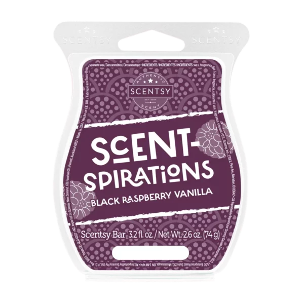 Black Raspberry Vanilla Scentsy Bar | Scent-Spirations 2024