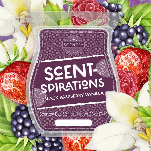 Black Raspberry Vanilla Scentsy Bar | Scent-Spirations 2024