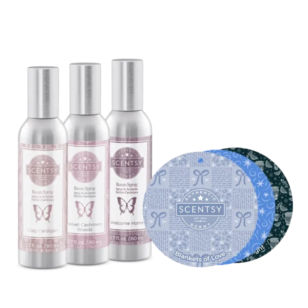 Fleece Navidad Scentsy Scent Circle & Room Spray Bundle