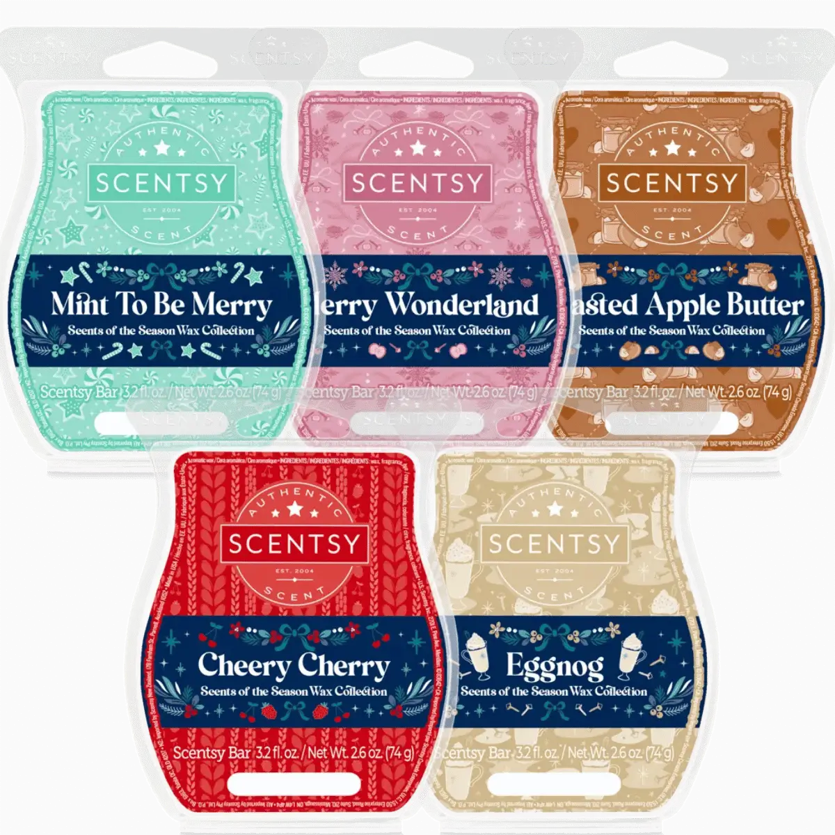 Scentsy Scents of the Season 2024 Wax Collection