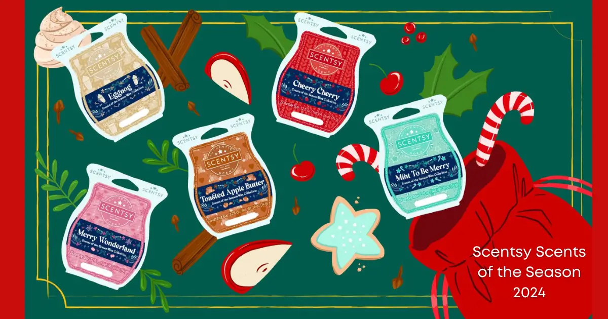 Scentsy Scents of the Season 2024 Wax Collection