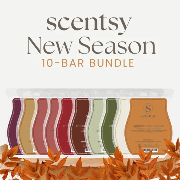 Scentsy 10 Bar New Season Bundle (1) Scentsy New Release Fall & Winter Fragrance 10 Bar Bundle (2026)