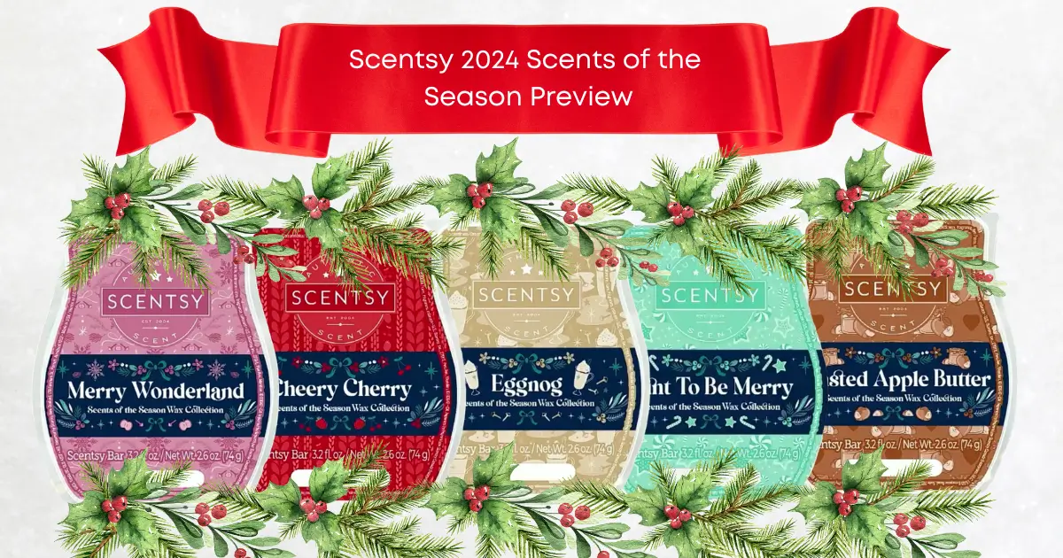 Scentsy Scents Of The Season 2024 Wax Collection Shop November 1