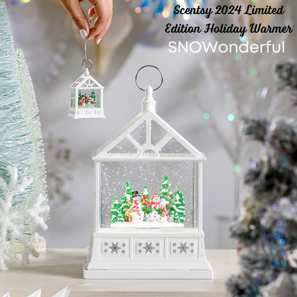 Scentsy 2024 Limited Edition Holiday Warmer SNOWonderful Shop 11/1