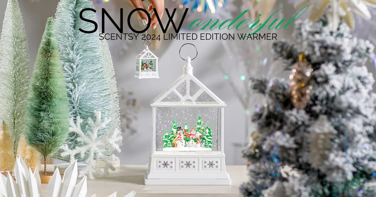 Scentsy 2024 Limited Edition Holiday Warmer SNOWonderful