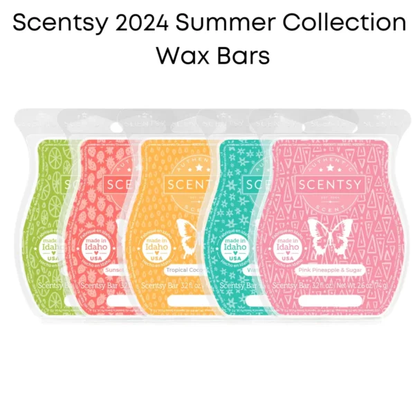 Scentsy 2024 Summer Wax Collection Bundle